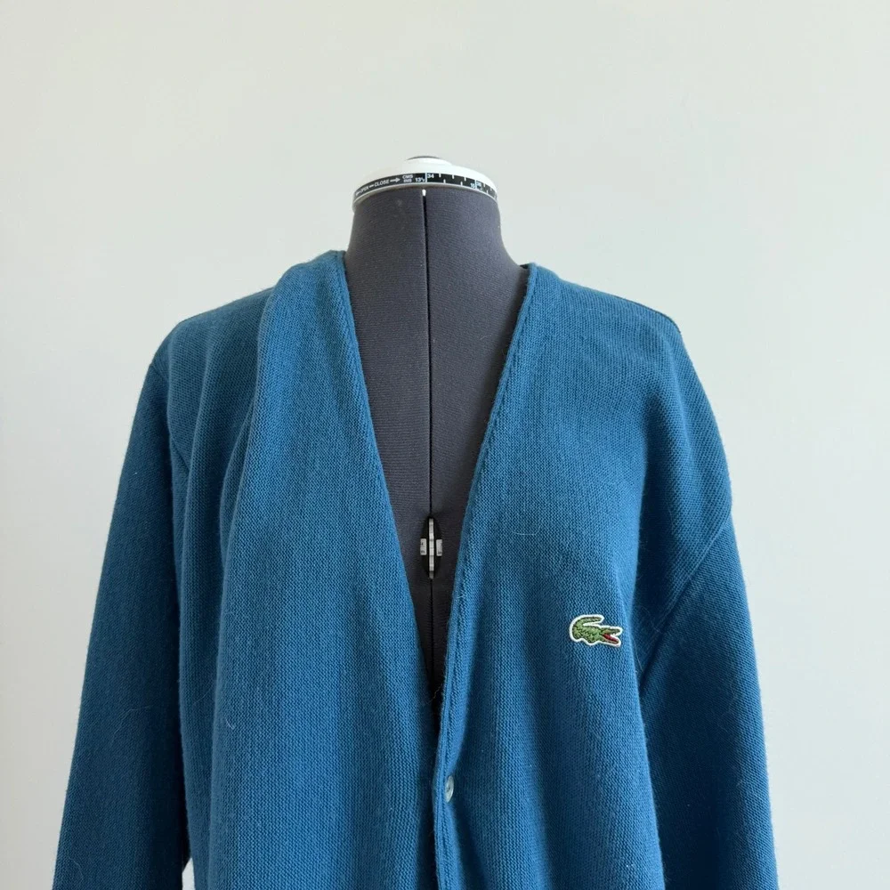 Lacoste vintage blue